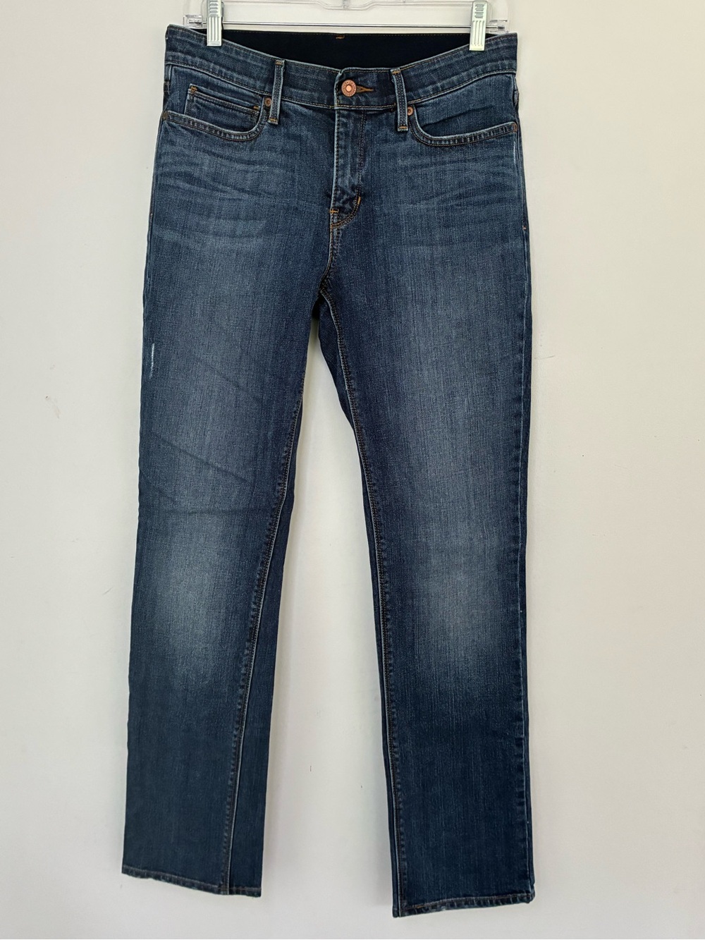 Levi’s 525 Women’s Perfect Waist Classic Straight Dark Blue Jeans 8